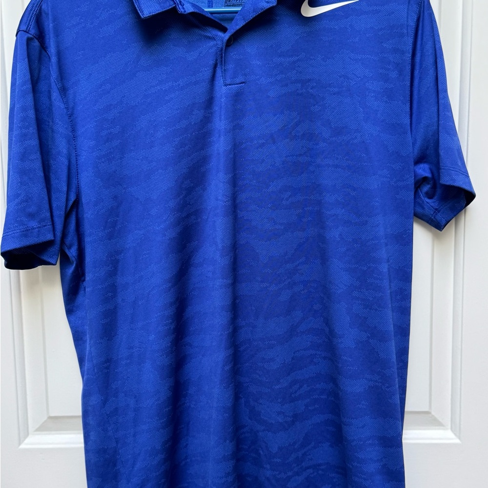 Nike Golf Dri-FIT Blue Polo